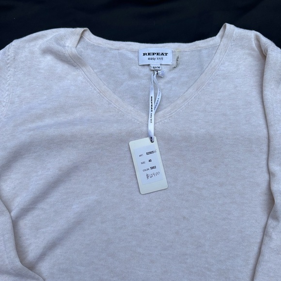 Repeat light 3/4 sleeve sweater - Picture 7 of 8